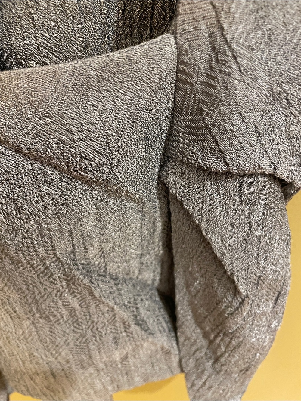 NWT Zara Gray Sleeveless Twist-Back Sheath Top - Picture 7 of 15